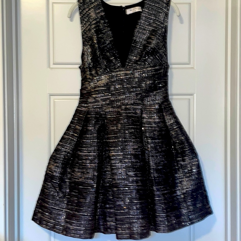Keep On Dreaming Bailey Metallic Dress